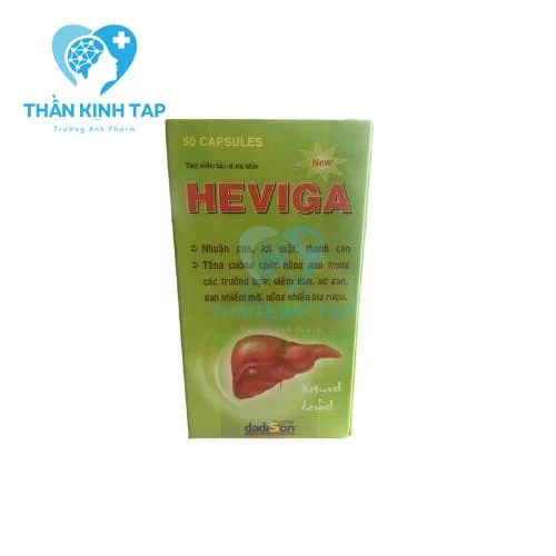 Heviga New - Giúp thanh can nhiệt, tăng cường chức năng gan